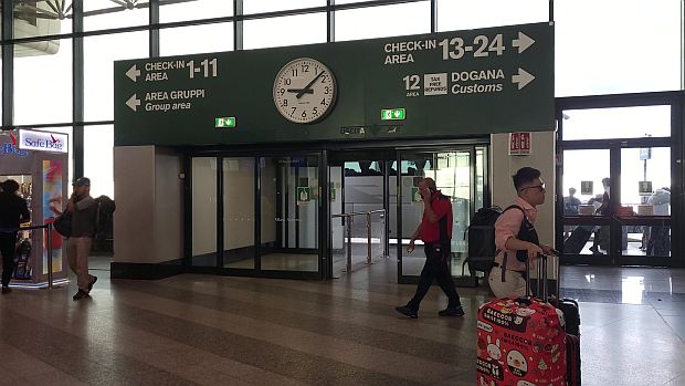 Aeroporto Malpensa entrada
