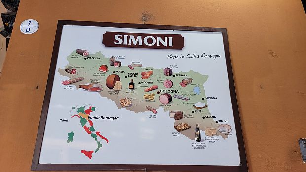 Simoni salumeria Bolonha