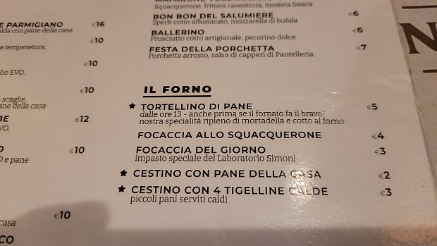 menu salumeria simoni