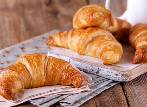 Cornetto italiano feito em casa
