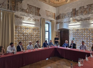 Prefeitos de SC visitam a Câmara de Comércio do Trento