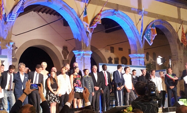 I Campioni vincitori del XXI Premio Fair Play Menarini